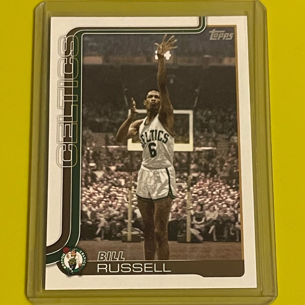 Bill Russell #251 2025-26 Topps Basketball Trading Card